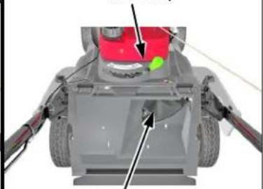 Honda HRX 537 VY - Regolazione dello sportello scorrevole - 3