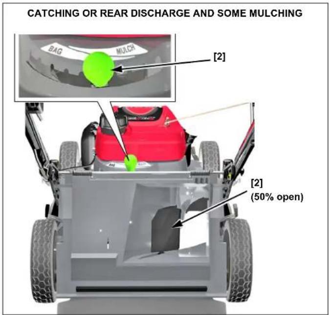 Honda HRX 537 VY - Sliding Door Position - 1