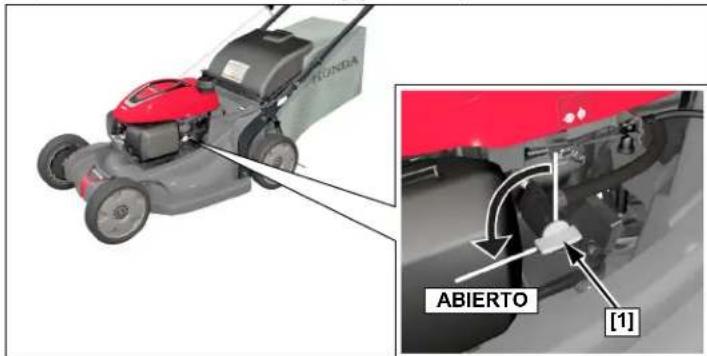 Honda HRX 537 VY - ENCENDIDO DEL MOTOR - 1
