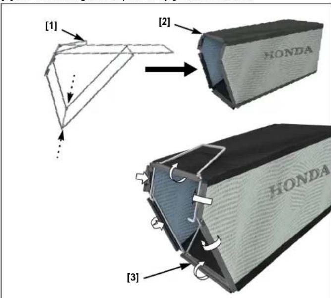 Honda HRX 537 VY - INSTALLAZIONE DELLA STEGOLA - 2