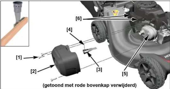 Honda HRN 536C VK - Onderhoud vonkenvanger - 1