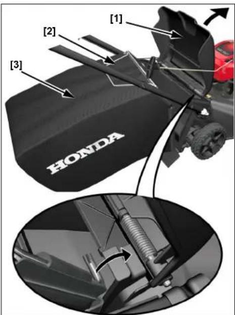Honda HRN 536C VK - Removal - 1