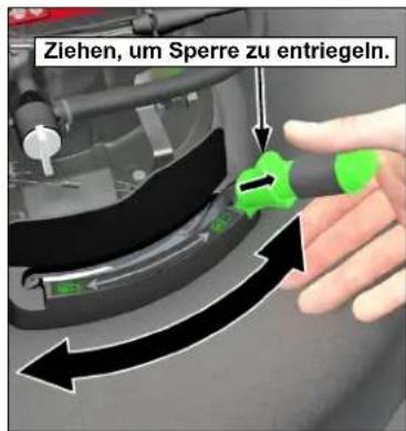 Honda HRN 536C VK - Schnittgut-Umlenkung Clip Director-Einstellung - 1