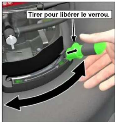 Honda HRN 536C VK - LEVIER DU CLIP DIRECTOR - 1
