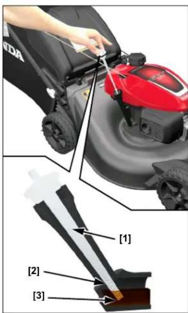 Honda HRN 536C VK - Engine Oil Change - 3