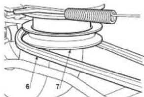 Honda HF2317HME - a) Ausbau der Schneidwerkzeug- baugruppe - 2