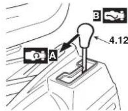 Honda HF2317HME - "MULCHING" ENGAGE LEVER - 1