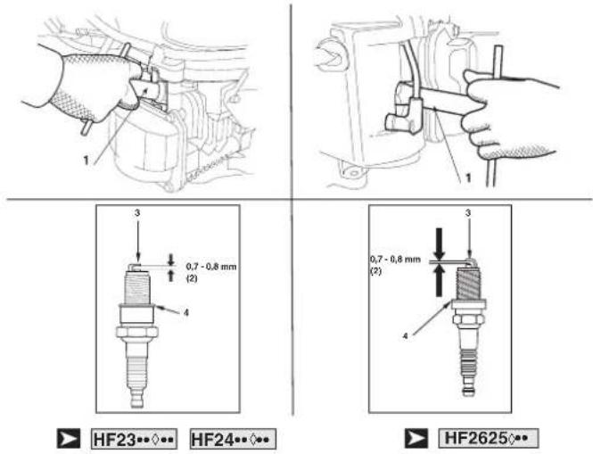 Honda HF2317HME - Výmena olejového filtra - 10