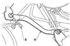 Honda HF2317HME - a) Ausbau der Schneidwerkzeug- baugruppe - 3
