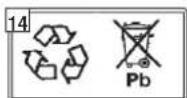 Honda HF2317HME - VEILIGHEIDSSTICKERS - 7
