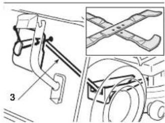 Honda HF2317HME - DECKEL UND SCHNEIDWERKZEUG FÜR "MULCHING" - 1