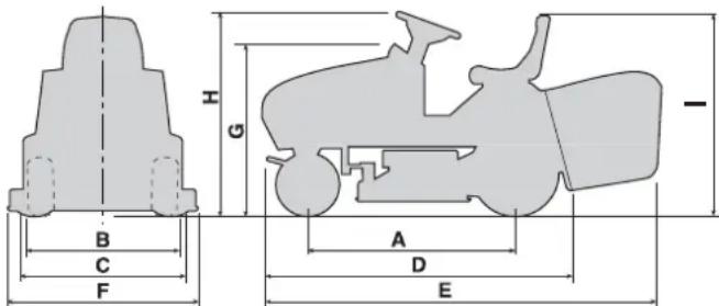Honda HF2317HME - CARACTERÍSTICAS TÉCNICAS - 1