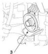 Honda HF2317HME - Changing the oil filter - 6