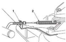 Honda HF2317HME - a) Extracción del grupo dispositivos de corte - 1