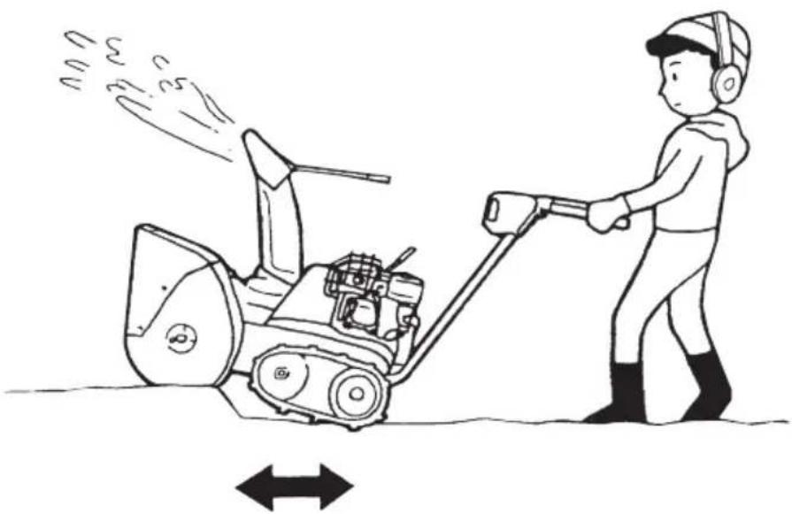 Honda HSS 655 W - Clearing snow - 3