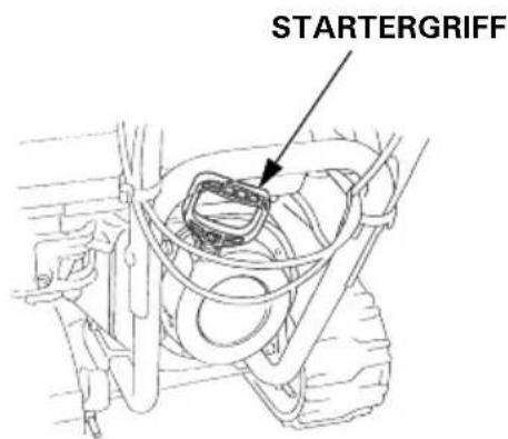 Honda HSS 655 W - Startergriff - 1