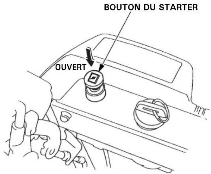 BOUTON DU STARTER OUVERT