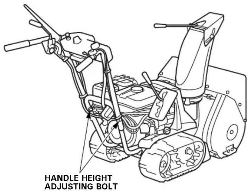 Honda HSS 655 W - Check auger, blower, and bolts nuts and fasteners: - 2