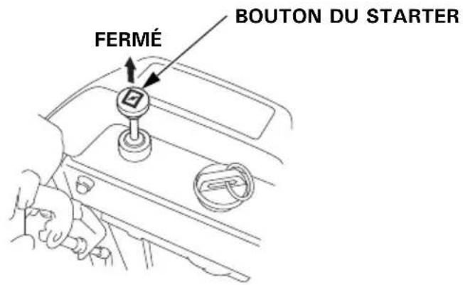 FERMÉ BOUTON DU STARTER