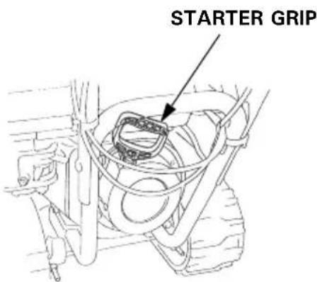 Honda HSS 655 W - Starter grip - 1