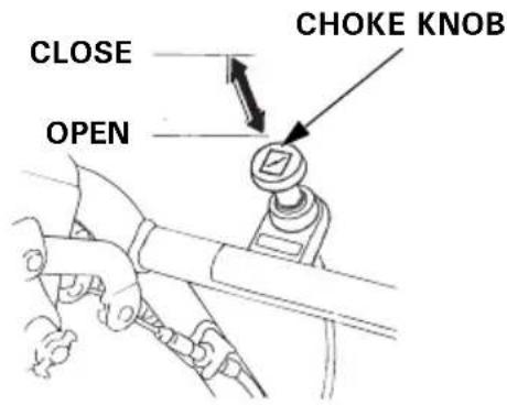Honda HSS 655 W - Choke knob - 1