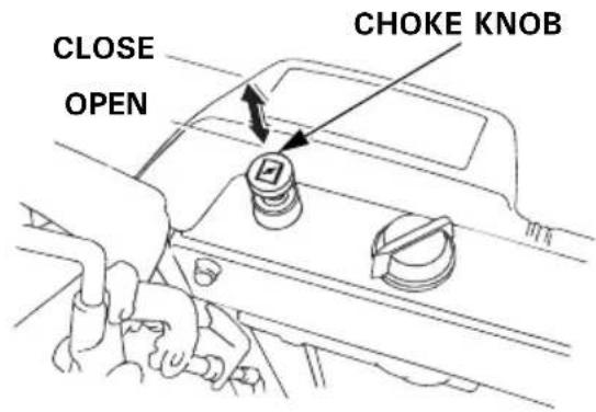 Honda HSS 655 W - Choke knob - 2