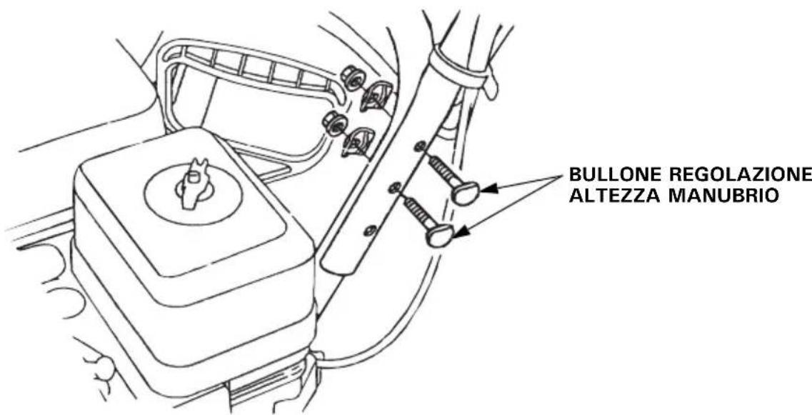 Honda HSS 655 W - Bullone regolazione altezza manubrio - 1