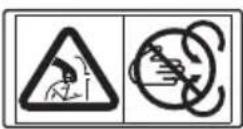 Honda HSS 655 W - WARNING - 2