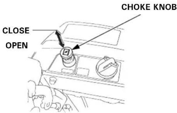 Honda HSS 655 W - Choke knob - 3
