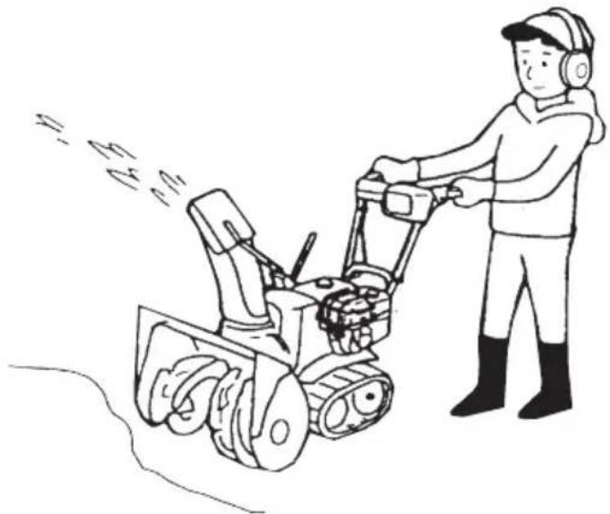 Honda HSS 655 W - Clearing snow - 2