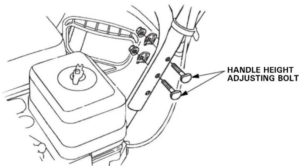 Honda HSS 655 W - Handle height adjusting bolt - 1