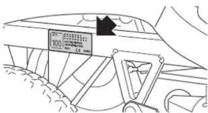 Honda HF2625HME - IDENTIFICATION OF THE MACHINE - 2