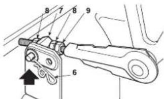 Honda HF2625HME - a) Ausbau der Schneidwerkzeug- baugruppe - 6