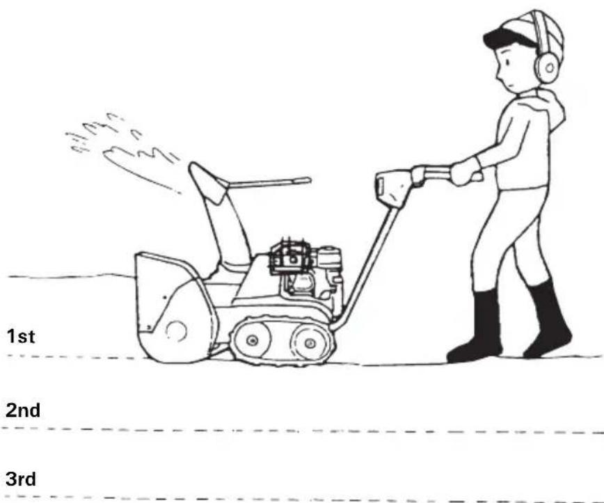 Honda HSS 655 TD - Clearing snow - 4