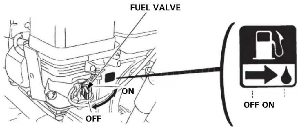 Honda HSS 655 TD - Fuel valve - 1