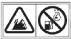 Honda HSS 655 TD - WARNING - 8