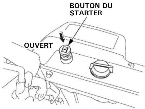 BOUTON DU STARTER OUVERT