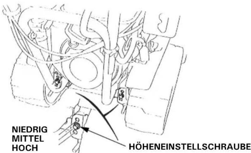 Honda HSS 655 TD - Höheneinstellschraube (nur Raupentyp) - 1