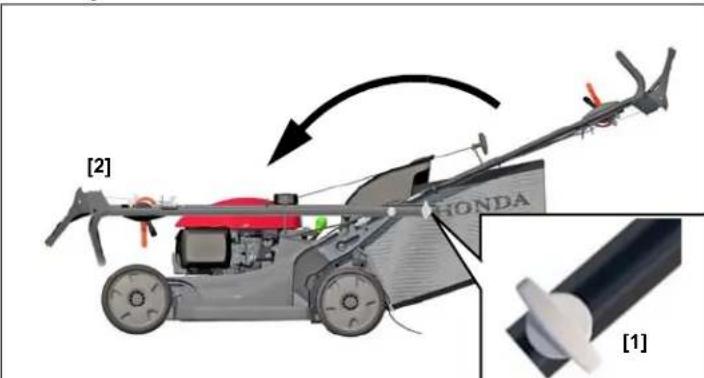Honda HRX 537C5 VK - Avant de charger la tondeuse - 2