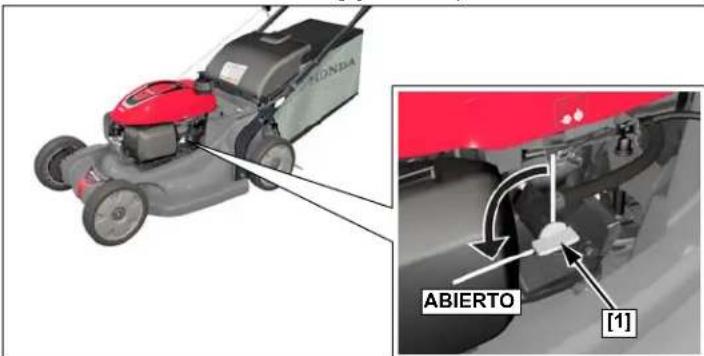 Honda HRX 537C5 VK - ENCENDIDO DEL MOTOR - 1