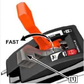 Honda HRX 537C5 VK - THROTTLE LEVER - 1