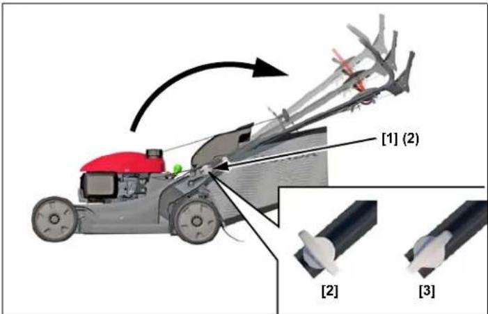 Honda HRX 537C5 VK - INSTALACIÓN DEL MANILLAR - 1