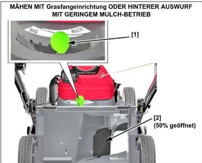 Honda HRX 537C5 VK - Position der Schiebetür - 1
