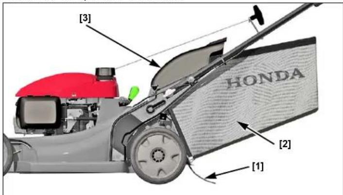 Honda HRX 537C5 VK - Achterbeschermplaat - 1