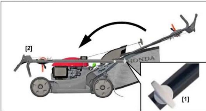 Honda HRX 537C5 VK - Handlebar Folding - 1