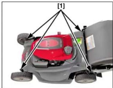 Honda HRX 537C5 VK - Cutting Height - 1