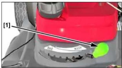 Honda HRX 537C5 VK - CLIP DIRECTOR KNOB - 1