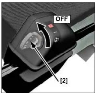 Honda HRX 537C5 VK - STOPPING THE ENGINE - 2