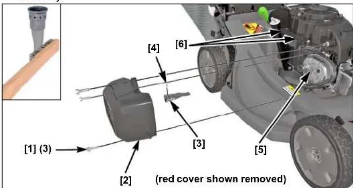 Honda HRX 537C5 VK - Spark Arrester Service - 1