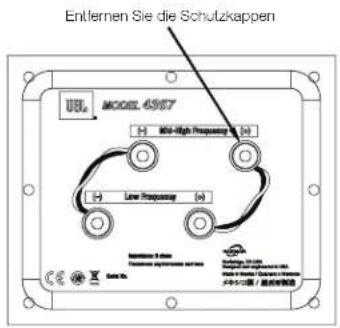 JBL 4367 - ZWEIFACHER ANSCHLUSS: - 1